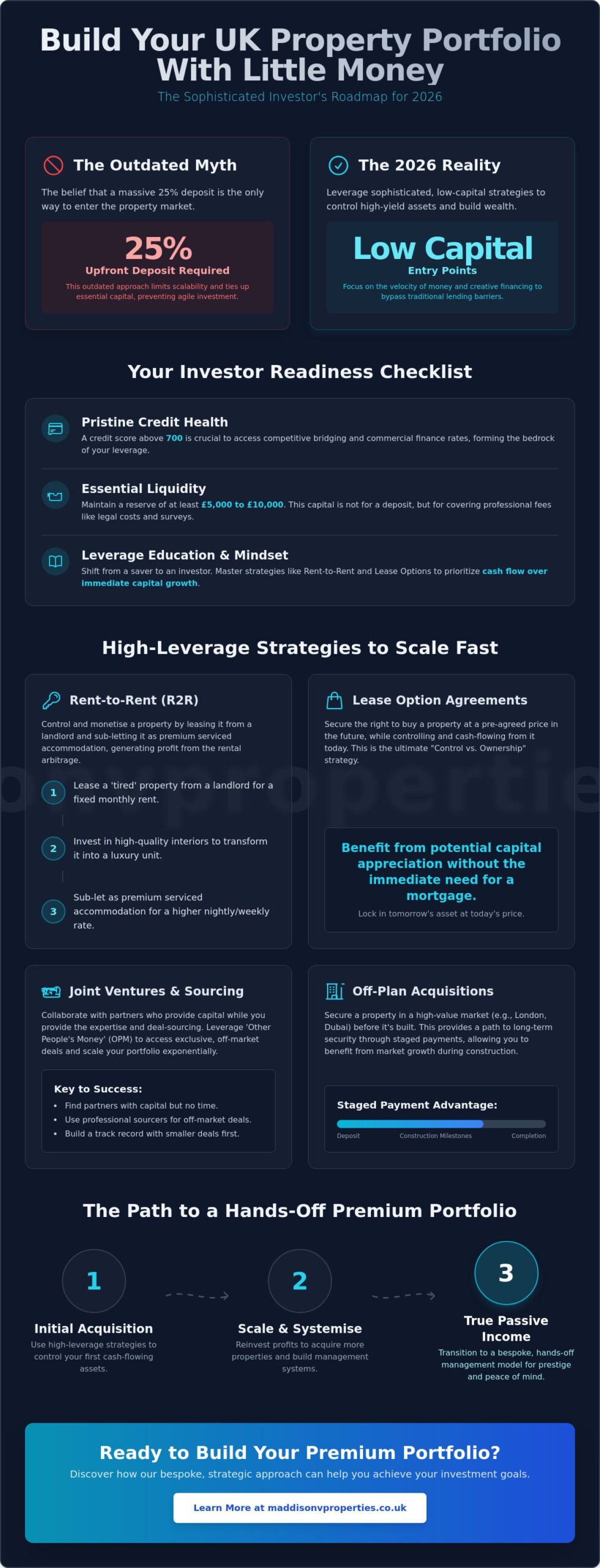 How to Start a Property Portfolio with Little Money in the UK: The 2026 Investor’s Guide