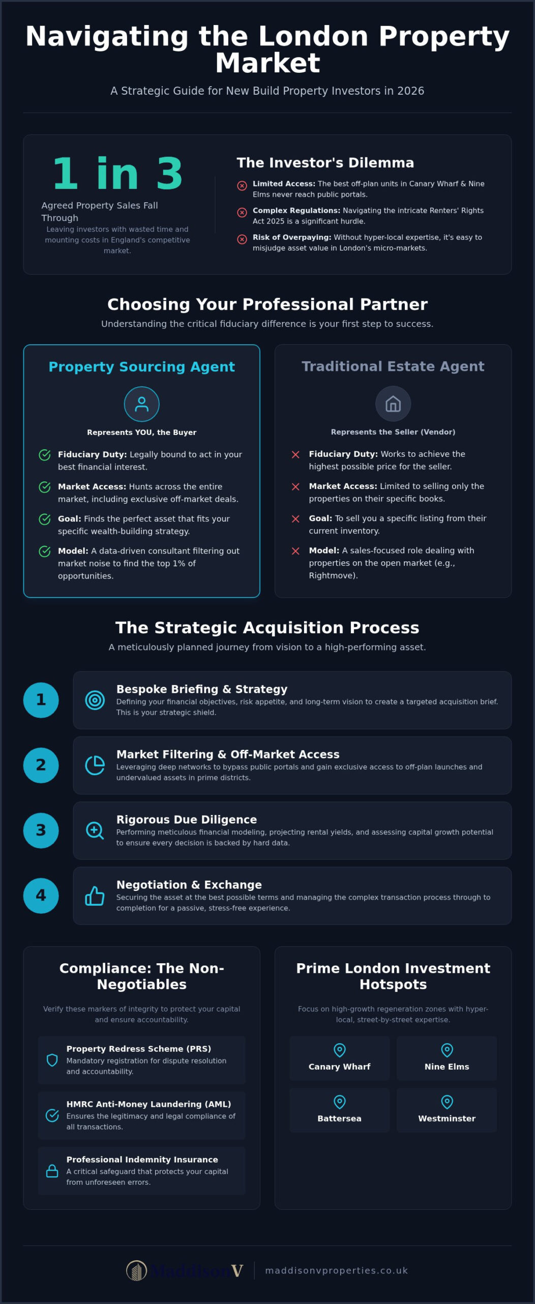How to Choose a Property Sourcing Agent in London: A Strategic Guide (2026)