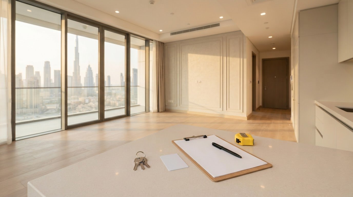 How to complete the property handover process in Dubai